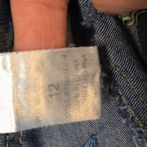 sac509 ♀️Democracy Absolution Jegging Size12 Blue Stretch Skinny Jeans - Picture 5 of 6